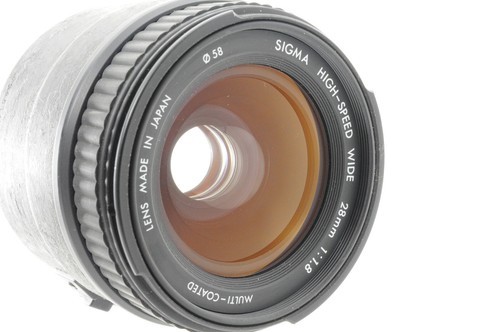 [AS IS] Sigma High Speed Wide 28mm f/2.8 MC Fix for Canon EF SLR w/ Caps READ - Picture 10 of 11