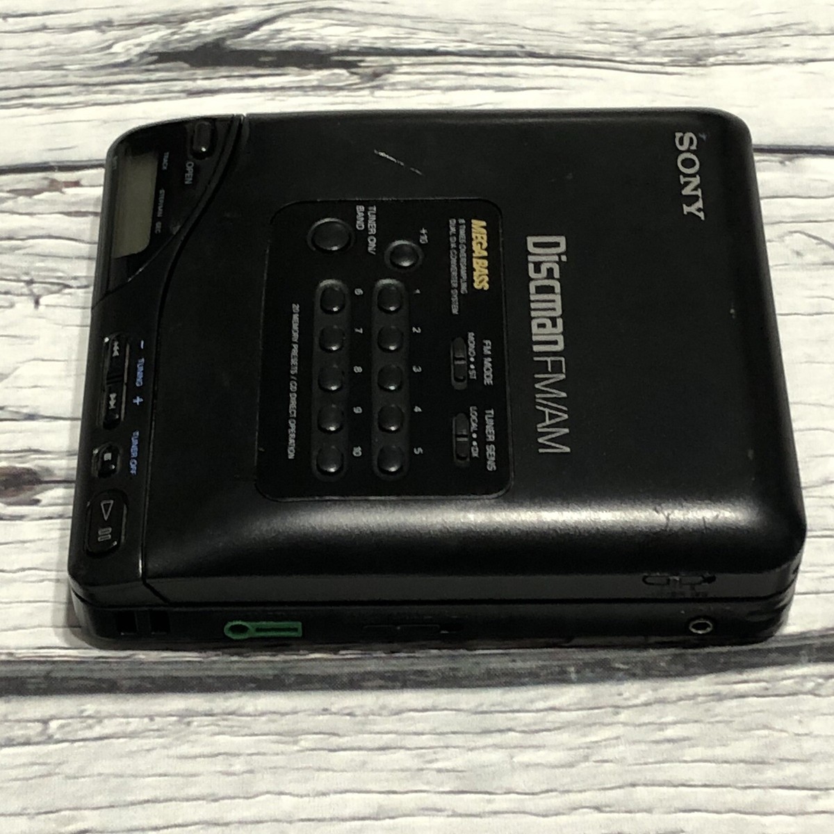 SONY Discman D-T66 AM/FM CD Player W/Manual for PARTS Only | eBay