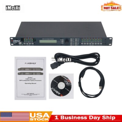 4.8SP DSP Digital Audio Processor Software 4 In 8 Out Professional Sound System