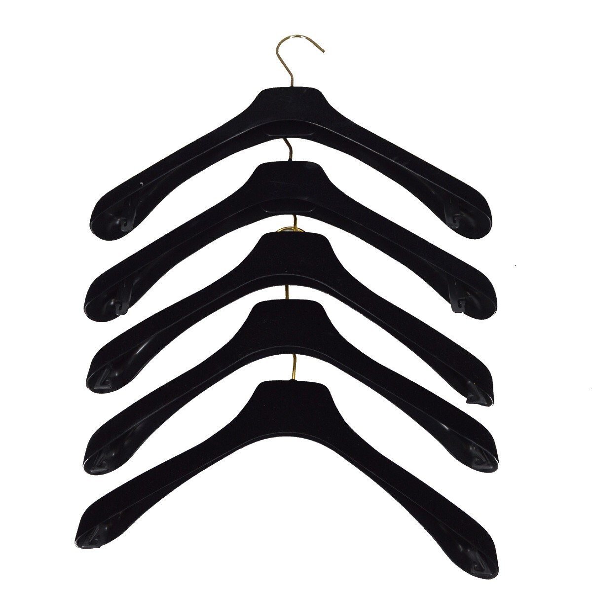 Chanel シャネル ブラック ベルベット衣類ハンガー　5本セット　非売品 CHANEL HANGER BLACK 5 SET VELVET 123619 | eBay