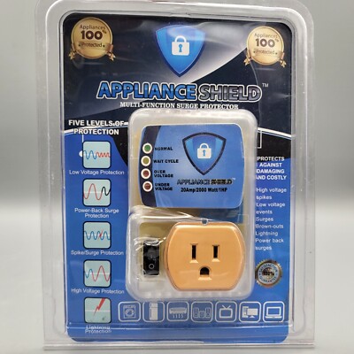 Appliance Shield Multi-Function Surge Protector 20 Amp, 2200 Watts, 1HP