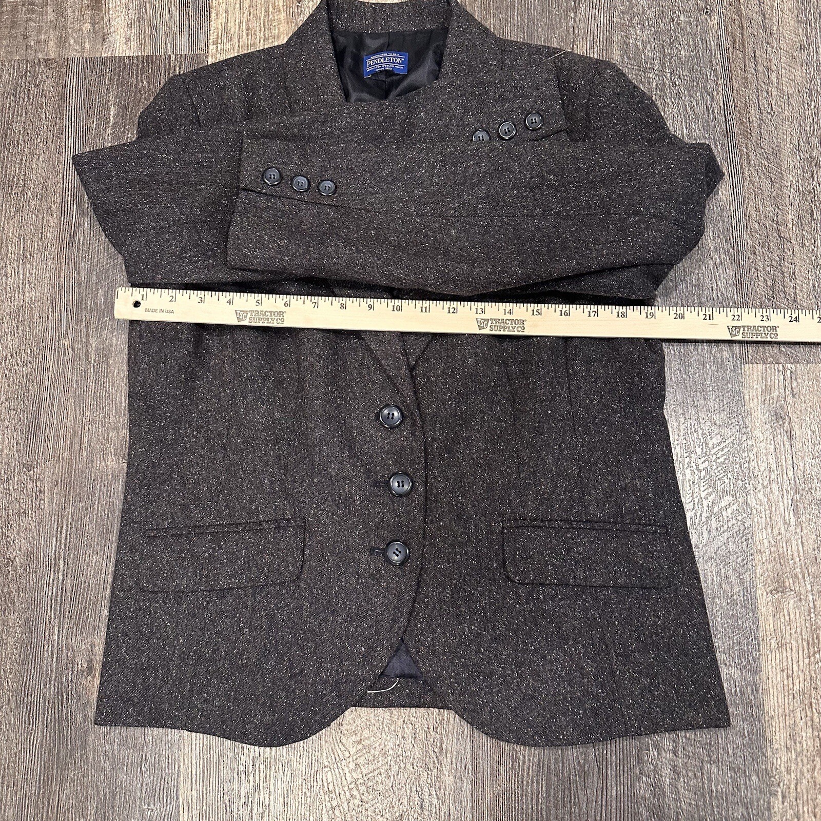 Pendleton Wool Blazer Jacket Suit Coat Women’s Fi… - image 9