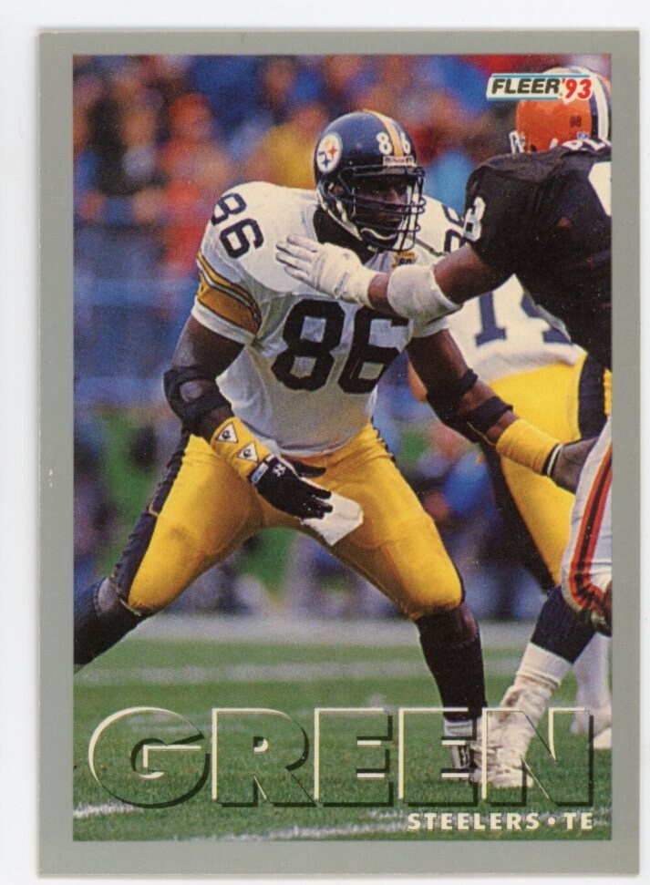 1993 Fleer Eric Green #83