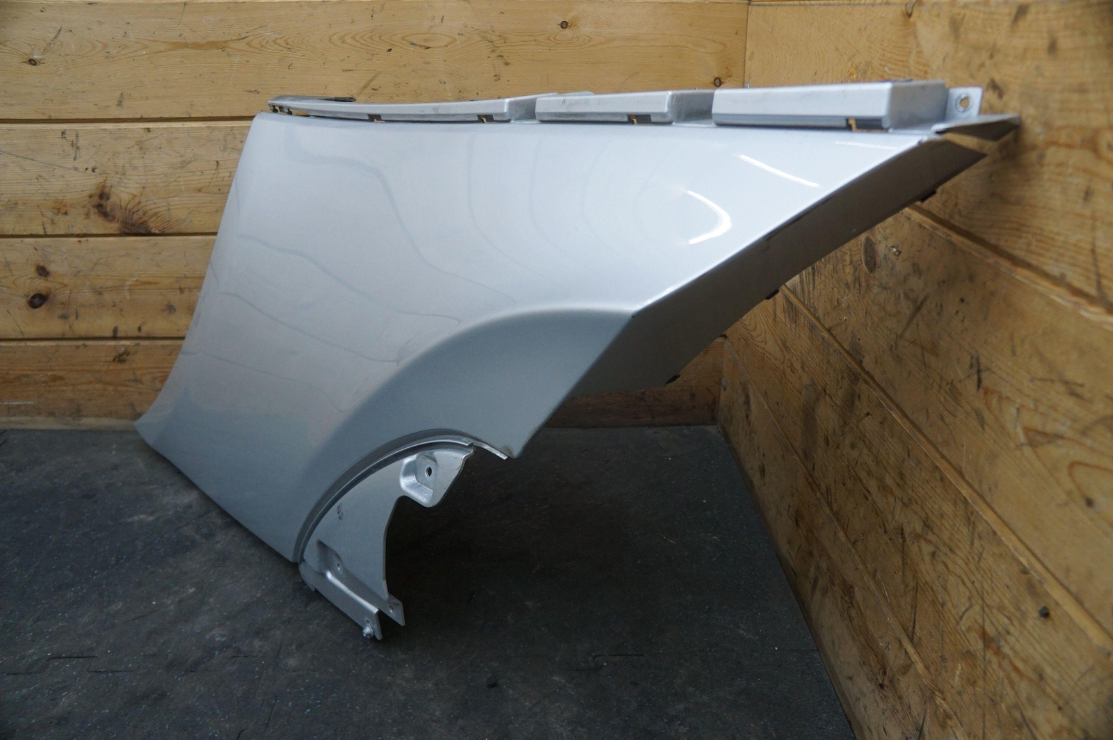 Rear Left Driver Side Lower Quarter Trim Panel Silver OEM McLaren 570S 2017