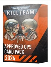Kill Team Hivestorm Approved Tac Ops Card Pack 2024 Warhammer 40k