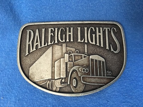 Vintage RALEIGH LIGHTS Belt Buckle 