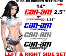 Can Am Commander Xt Canam Decal Decals Replacement Old Style 30 Color Options