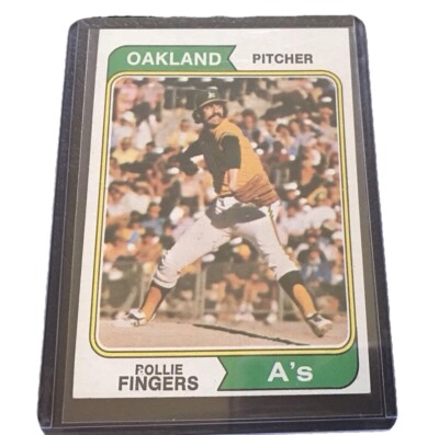 1974 Topps Rollie Fingers #212 ERROR 