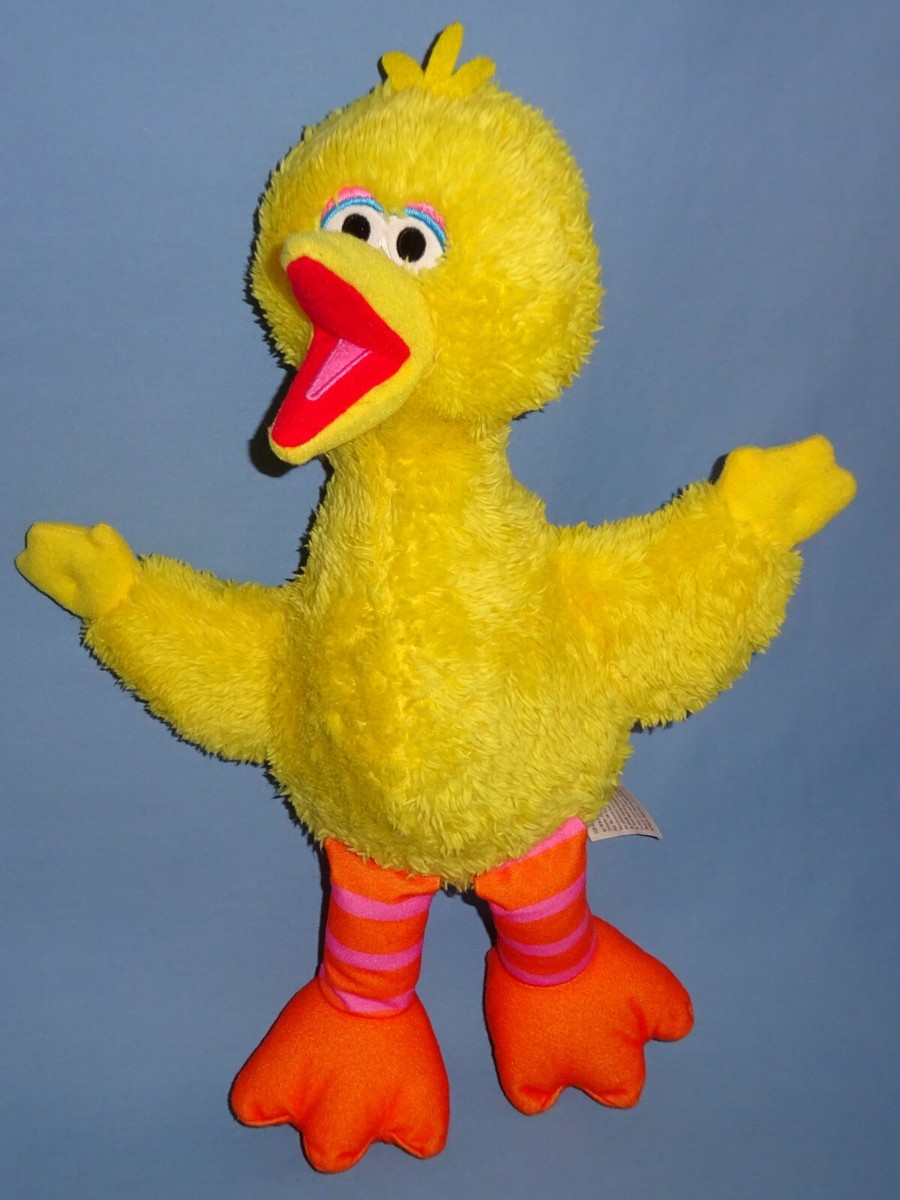 Sesame Street-Plush Cookie Monster Isaac Mizrahi-Big Bird-Elmo