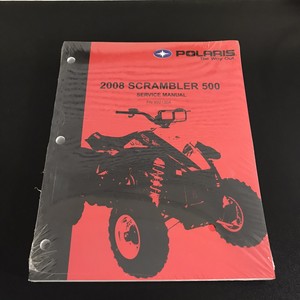 Polaris 08 Scrambler 500 Oem Service Manual Part Number Ebay