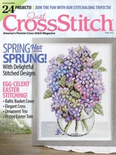 JUST CROSS STITCH MAGAZINE | APR 2022 | SPRING HAS SPRUNG