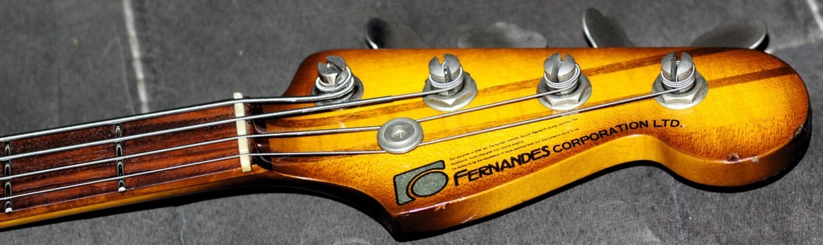 1979/80 Fernandes BO-60 Neck-Through Japan made Bass P-Bass 1979/80 Fernandes BO-60 Neck-Through Japan made Bass P-Bass
