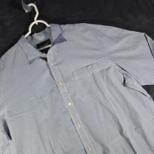 Eddie Bauer Button Down Shirt Checkered Short Sleeve Casual XXXL