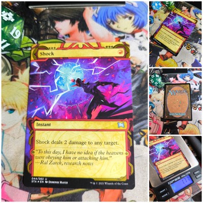 MTG Shock V.3     Foil Etched Mystical Archive Magic the Gathering 2021 RedOg
