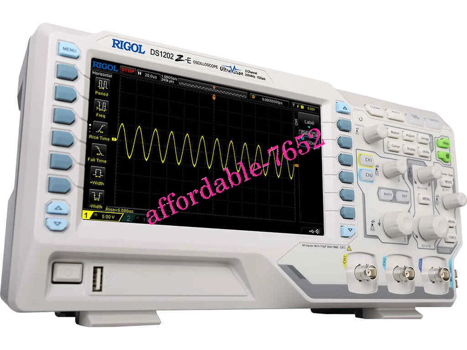 new Rigol DS1202Z-E - Two Channel / 200 MHz Digital Oscilloscope FedEx or DHL - Image 2 of 2