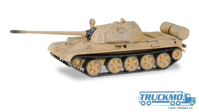 Herpa Military T-55 M mittlerer Kampfwagen mit Gebrauchsspuren 745642 - Bild 1 von 1