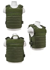NcSTAR Ballistic Plate Carrier Vest w/External Pockets 2XL-4XL Adjustable Green