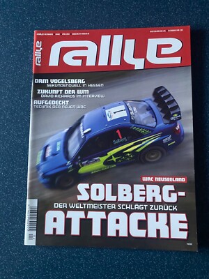 Rallye Das Magazin  Ausgabe: April/2004 ''SOLBERG-ATTACKE DER WELTMEISTER ''