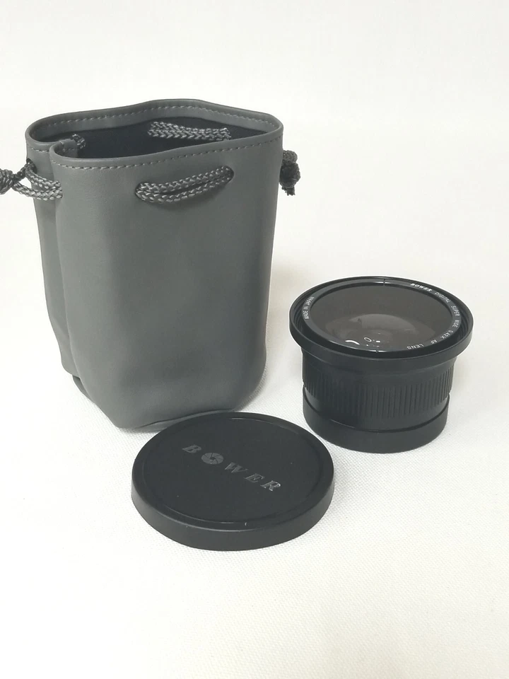 LENTE BOWER DIGITAL SUPER ANCHA 0,42X AF PARA DIGITALSLR vintage retro vieja escuela Foto 4 de 4