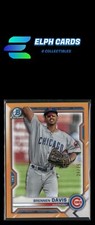 2021 Bowman Chrome #BCP-173 Brennen Davis Prospects Orange Refractor #/75