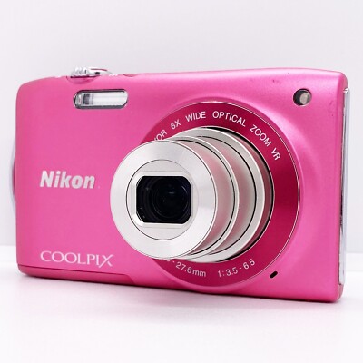【美品】Nikon COOLPIX S3300 ピンク　動作確認済 Amazon.com : Nikon COOLPIX S3300 16 MP Digital Camera with