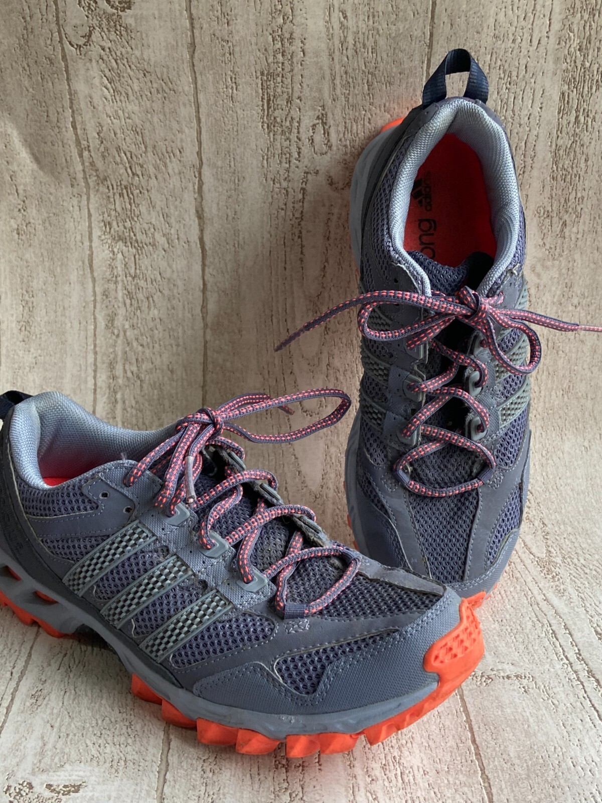 Adidas Kanadia Tr5 Womens Running Shoes Prism Blue Trail G97047 Sz 8.5