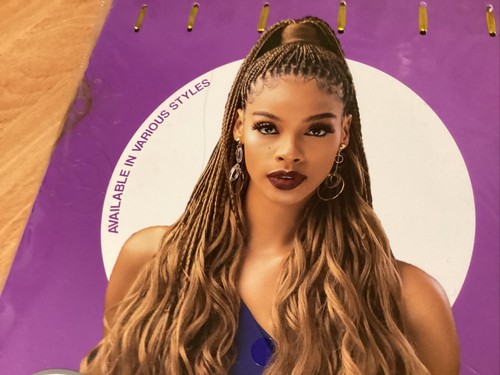 Darling Empress Magenta60” Loose Pre stretch Curly Braids Extension 320g Premium - Foto 4 di 17