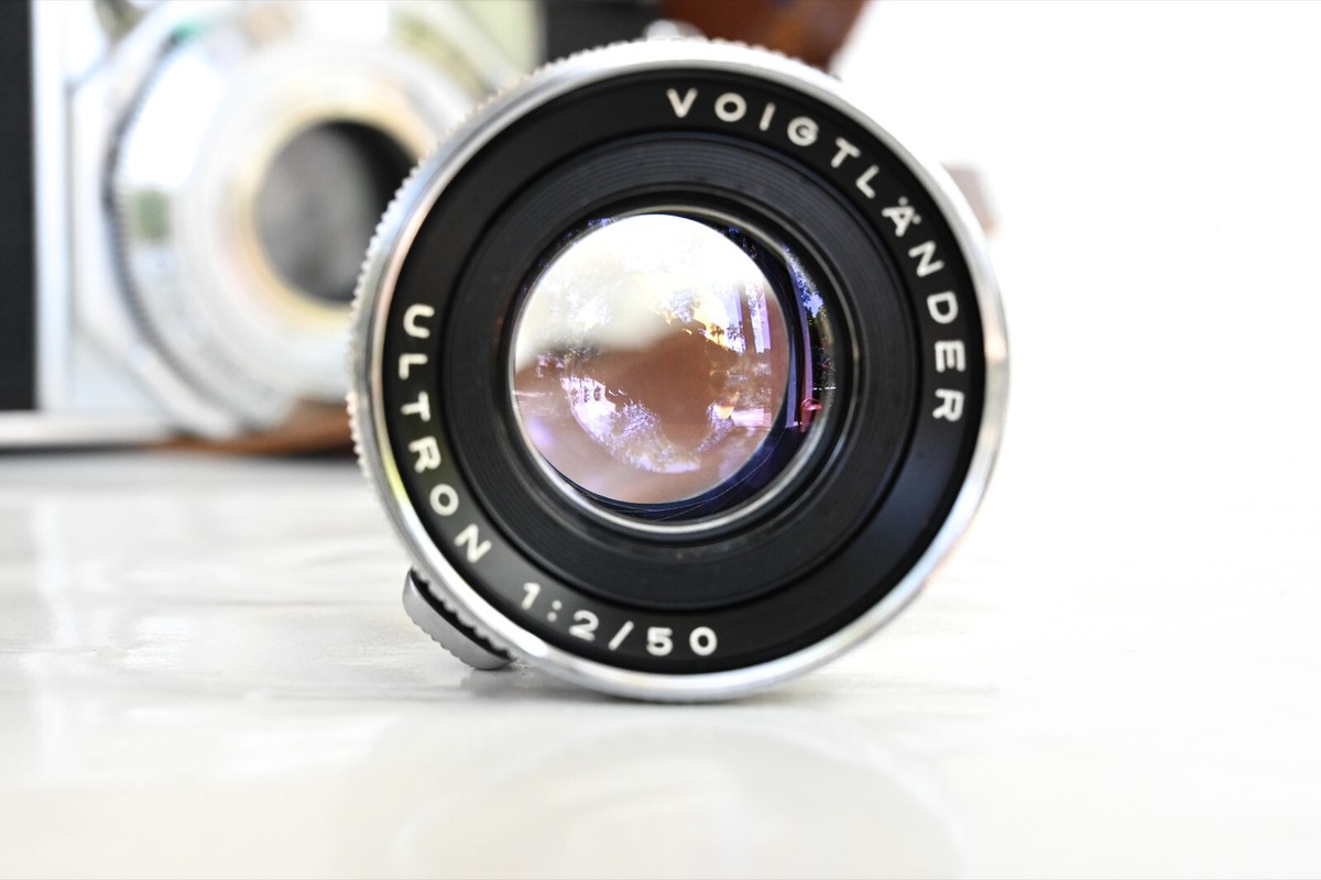 Voigtlander Prominent I Camera - 2023 CLA! - with the Ultron Voigtlander Prominent I Camera - 2023 CLA! - with the Ultron