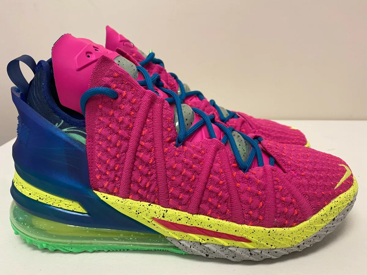 Pink lebrons shop 10
