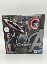 Bandai SH Figuarts - Marvel Avengers Captain America Figure - US Seller In Stock