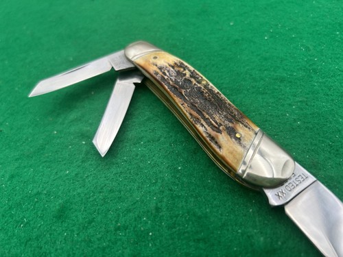 💯CASE XX STAG 3 BLADE BIG WHITTLER CLASSIC #5355 "SUPER RARE" KNIFE - Picture 9 of 16