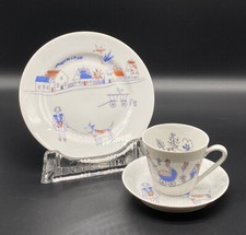 seltenes DDR Kindergedeck Tasse Teller Untertasse Kahla #KA131