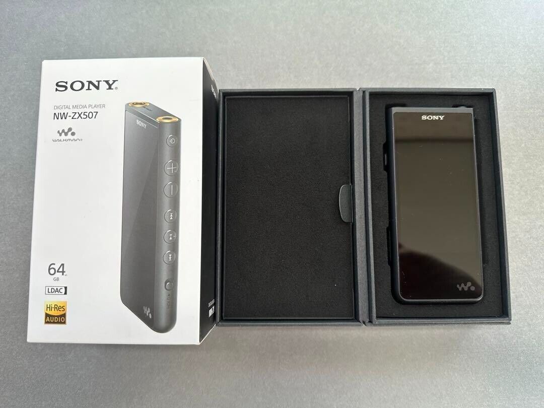 SONY NW-ZX507 Walkman 64GB ZX Series Black Hi-Res Design Box | eBay