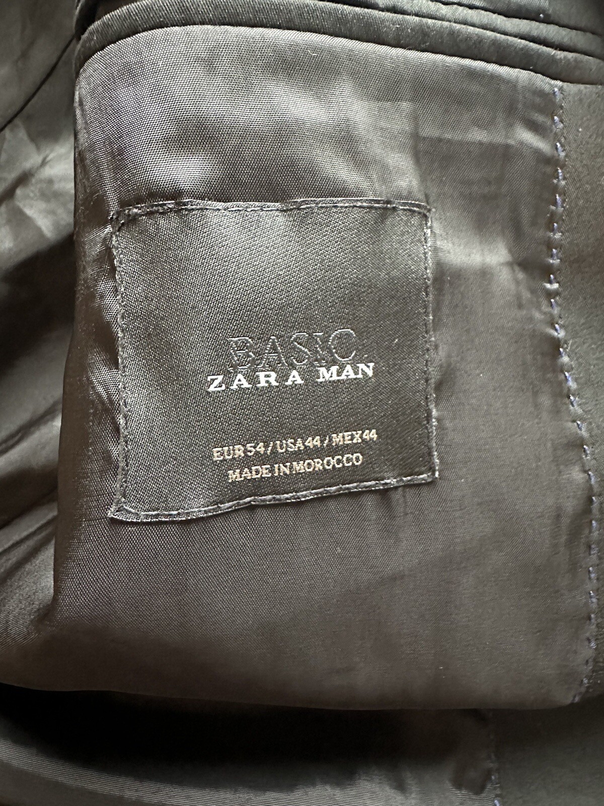 Zara  Man Basic Blazer Suit Jacket (Regular) Size… - image 2