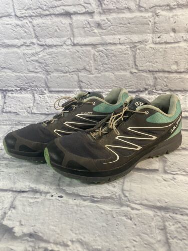 Salomon Womens Running Shoes 8.5 Grey Teal Sense Mantra 2 - Picture 2 of 6