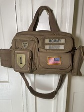 Tactical Baby Gear Military Dad TBG Deuce Green Diaper Bag Full Complete Set