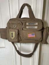 Tactical Baby Gear  Military Dad TBG Deuce Green Diaper Bag Full Complete Set