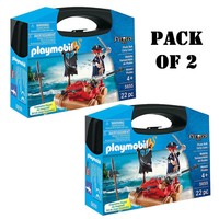 Pack Of (2) Playmobil 5655 Pirate Raft Carry Case Playset Ages 4-10 on sale Pack Of (2) Playmobil 5655 Pirate Raft Carry Case Playset Ages 4-10 on sale