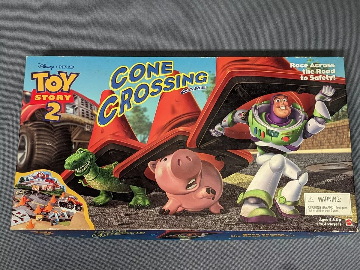 Mattel Toy Story 2 Cone Crossing Board Game 1999 Complete for sale online