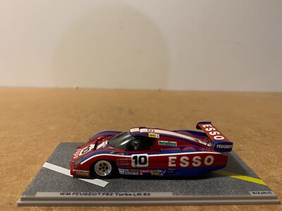 bizarre WM Peugeot P82 #9 Le Mans 1982 Raulet - Theys - Pignard (1/43 scale model