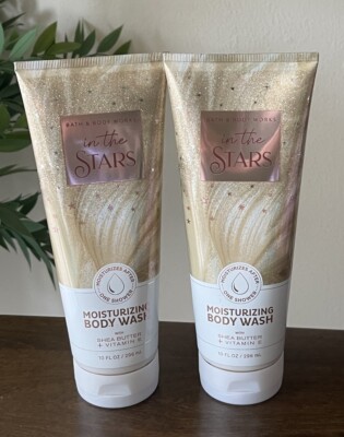 Two Bath & Body Works Into The Stars  Body Washes 10 Oz Each NEW