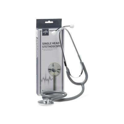 Single-Head Stethoscope, Gray, Each