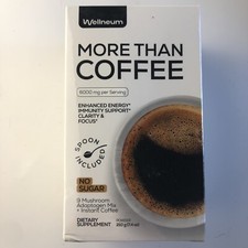 Organic Mushroom Coffee - Energy, Immunity Support, Clarity  Focus, 35 Servings