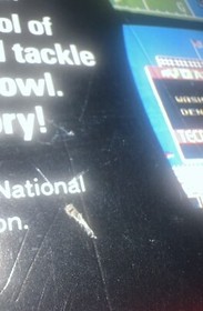 Tecmo Bowl NES Nintendo Complete CIB Authentic Nice Label NFL Official Licensed