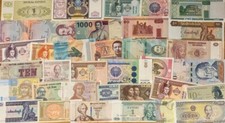 Lot Of 40 X World Banknotes. All Different. All Unc. Collectible Set