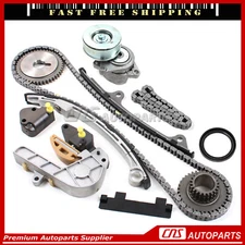 Timing Chain Kit Belt Tensioner For 02-06 Nissan Altima Sentra 2.5L DOHC QR25DE