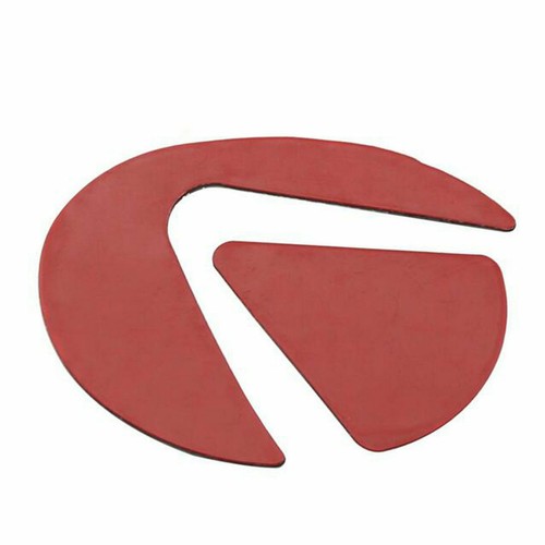 Red Carbon Fiber Steering Wheel Emblem Decal For Lexus IS F Sport GS ES RX Large - Picture 4 of 5