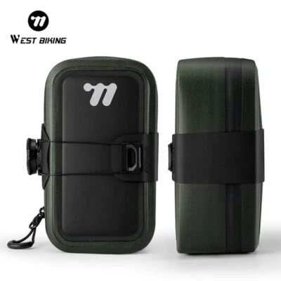 Mini-Fahrradsattel-Hecktasche, wasserdicht, für die Werkzeug speichern, 0,5 l - Bild 1 von 4