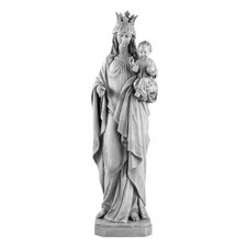 Mary Queen of Heaven Garden Statue, 24.5" H Mary Queen of Heaven Statue