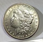 1898 S Morgan Silver One Dollar $1 Semi Key Date San Francisco Mint US Coin